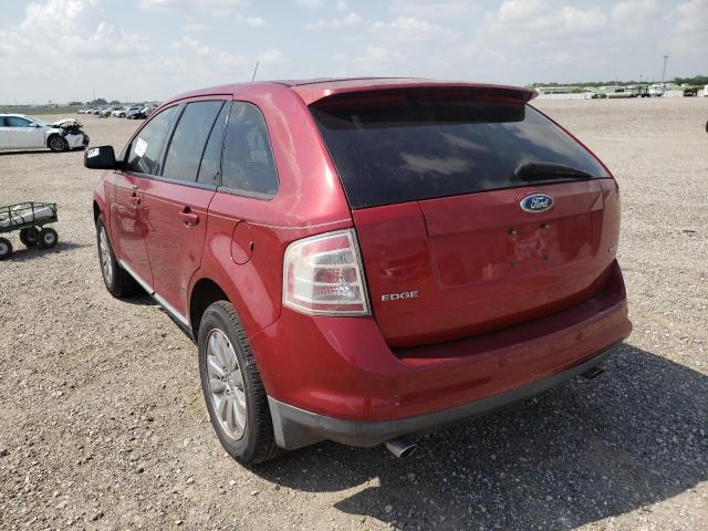 Photo 3 from auction – 2007 FORD EDGE SEL with VIN 2FMDK38C87BA54730