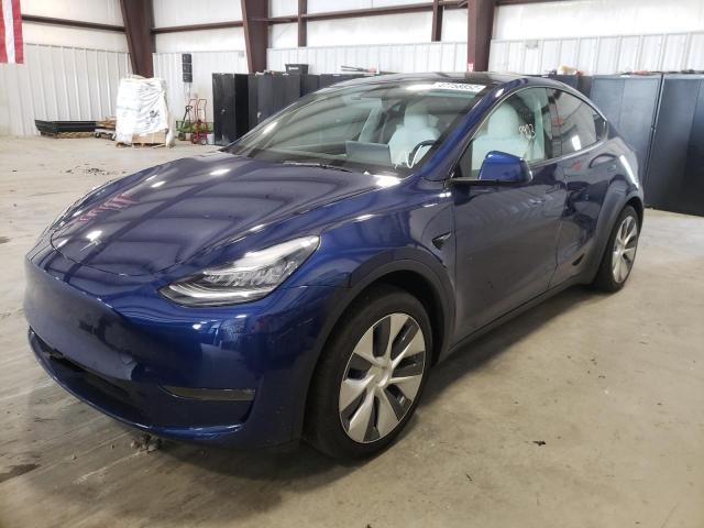 Photo 2 from auction – 2021 TESLA MODEL Y with VIN 5YJYGDED8MF106396