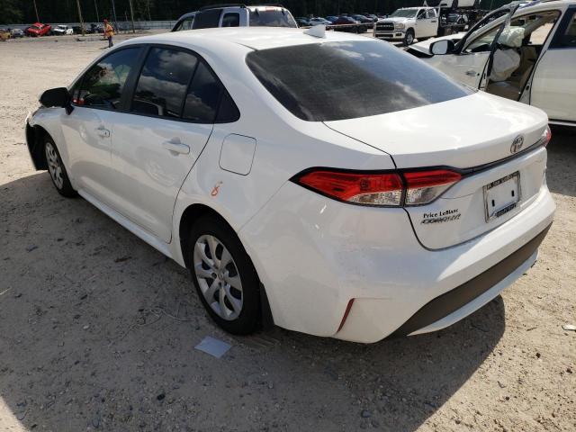 Photo 3 from auction – 2021 TOYOTA COROLLA LE with VIN JTDEPMAE6MJ158149