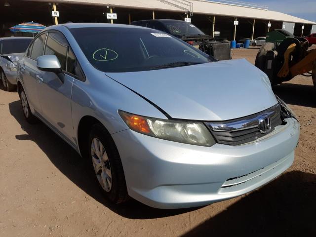 HONDA CIVIC LX 2012 with VIN 19XFB2F5XCE348273 - Photo from auction