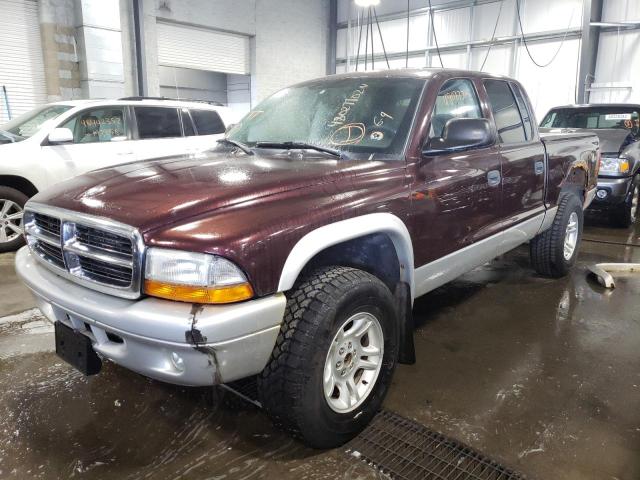 Photo 2 from auction – 2004 DODGE DAKOTA QUA with VIN 1D7HG48N44S584845