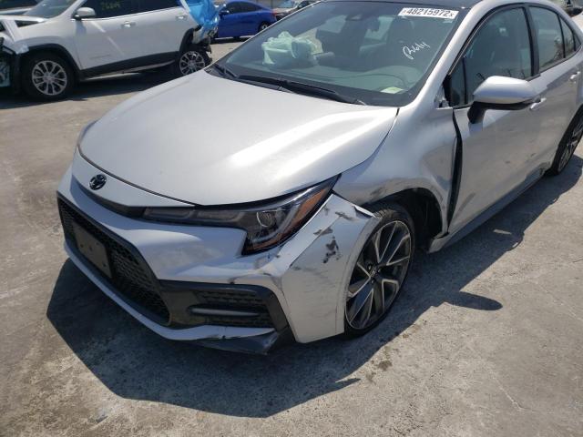 Photo 9 from auction – 2021 TOYOTA COROLLA SE with VIN 5YFS4MCE2MP085222