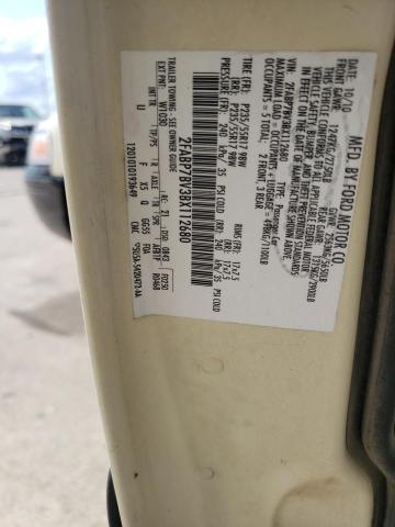 Photo 10 from auction – 2011 FORD CROWN VICT with VIN 2FABP7BV3BX112680