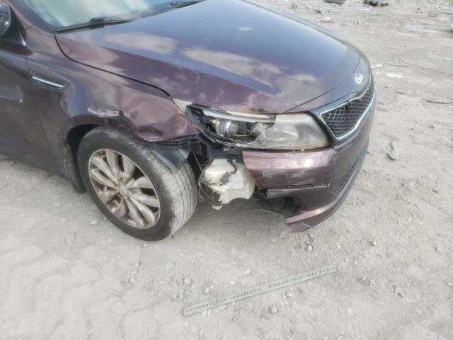Photo 9 from auction – 2014 KIA OPTIMA EX with VIN 5XXGN4A79EG312620