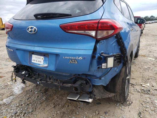 Photo 9 from auction – 2016 HYUNDAI TUCSON LIM with VIN KM8J33A2XGU097011