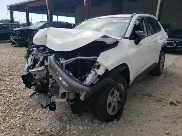 Photo 2 from auction – 2021 TOYOTA RAV4 LE with VIN 2T3H1RFVXMC172093