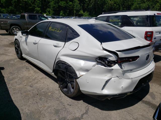 Photo 3 from auction – 2021 ACURA TLX TECH A with VIN 19UUB5F55MA010780