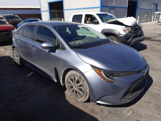 TOYOTA COROLLA LE 2020 with VIN JTDEBRBE5LJ024452 - Photo from auction