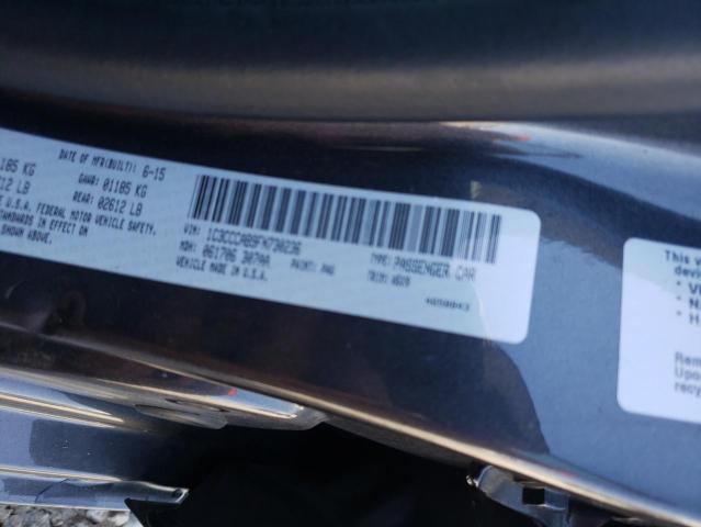 Photo 10 from auction – 2015 CHRYSLER 200 with VIN 1C3CCCAB9FN730236