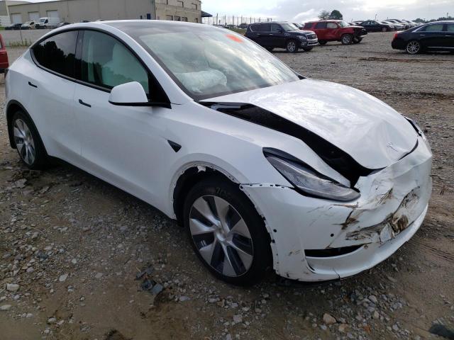TESLA MODEL Y 2021 with VIN 5YJYGAEE7MF293220 - Photo from auction