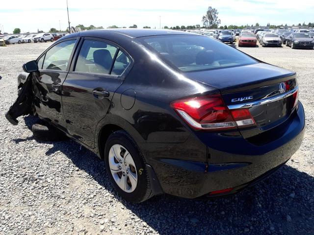 Photo 3 from auction – 2015 HONDA CIVIC LX with VIN 19XFB2F58FE266935