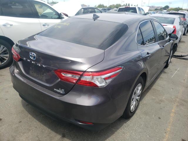 Photo 4 from auction – 2020 TOYOTA CAMRY LE with VIN 4T1C31AK5LU013717