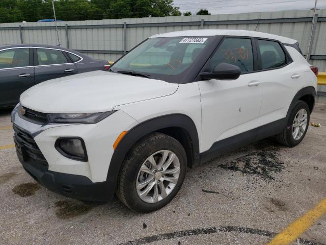 Photo 2 from auction – 2021 CHEVROLET TRAILBLAZE with VIN KL79MMS25MB181590
