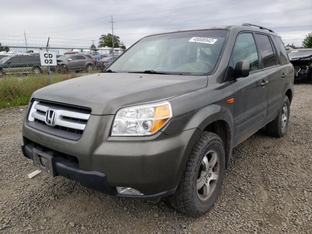 Photo 2 from auction – 2006 HONDA PILOT EX with VIN 2HKYF18426H519934