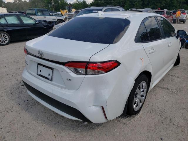 Photo 4 from auction – 2021 TOYOTA COROLLA LE with VIN JTDEPMAE6MJ158149