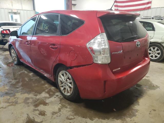 Photo 3 from auction – 2012 TOYOTA PRIUS V with VIN JTDZN3EUXC3099953