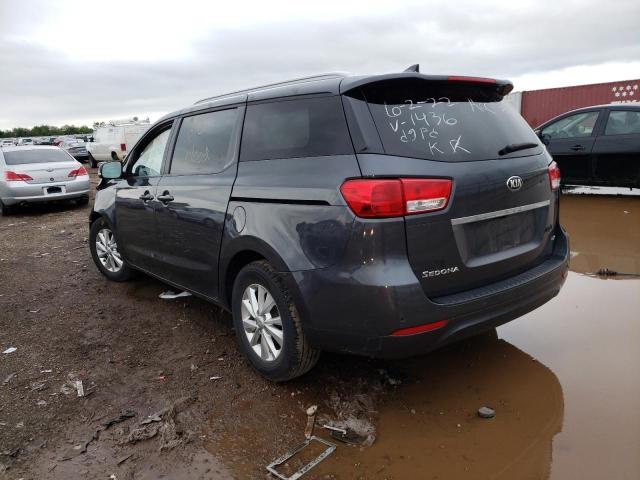 Photo 3 from auction – 2016 KIA SEDONA LX with VIN KNDMB5C14G6201436