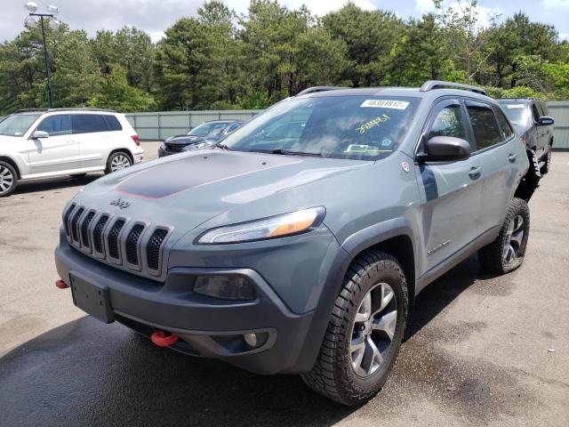 Photo 2 from auction – 2014 JEEP CHEROKEE T with VIN 1C4PJMBS0EW281481