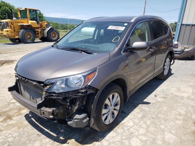 Photo 2 from auction – 2014 HONDA CR-V EXL with VIN 2HKRM4H79EH668328