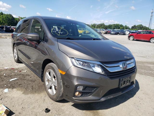 HONDA ODYSSEY EX 2018 with VIN 5FNRL6H57JB100486 - Photo from auction