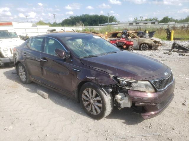 KIA OPTIMA EX 2014 with VIN 5XXGN4A79EG312620 - Photo from auction