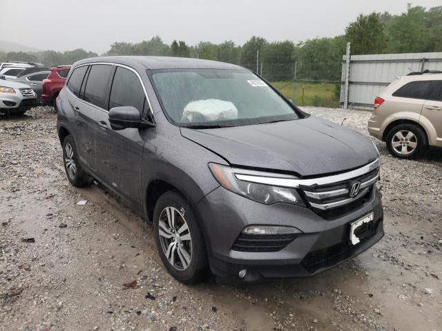 HONDA PILOT EXL 2016 with VIN 5FNYF6H59GB099191 - Photo from auction