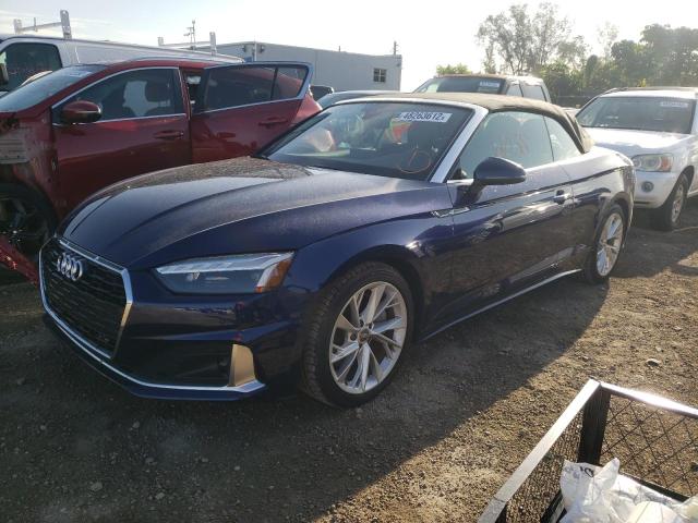 Photo 2 from auction – 2021 AUDI A5 PREMIUM with VIN WAUWAGF51MN005507