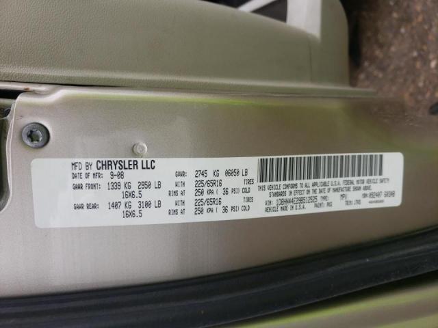 Photo 10 from auction – 2009 DODGE GRAND CARA with VIN 1D8HN44E29B512525