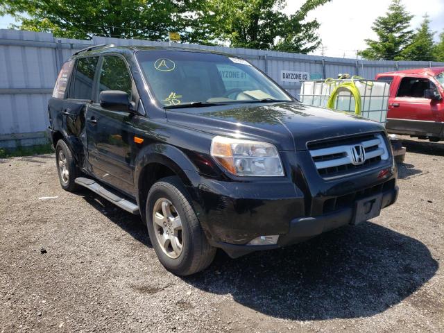 HONDA PILOT EXL 2008 with VIN 5FNYF18798B502754 - Photo from auction