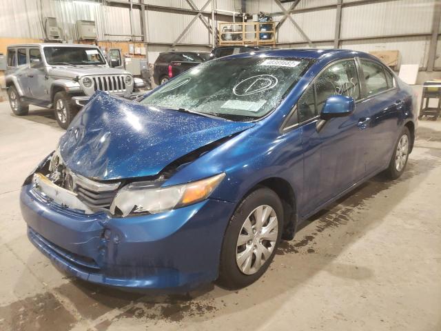 Photo 2 from auction – 2012 HONDA CIVIC LX with VIN 2HGFB2F49CH000896