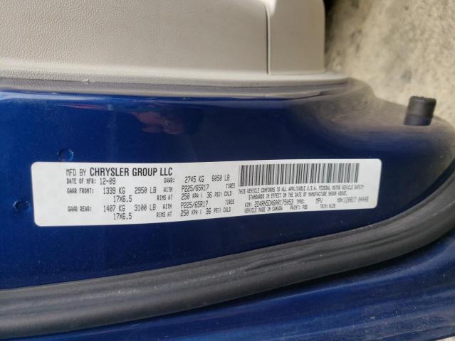 Photo 10 from auction – 2010 DODGE GRAND CARA with VIN 2D4RN5DX6AR175053