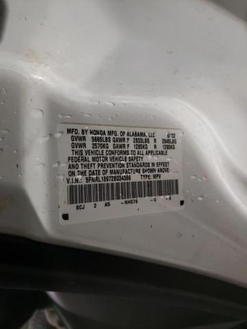 Photo 10 from auction – 2002 HONDA ODYSSEY EX with VIN 5FNRL18972B034366