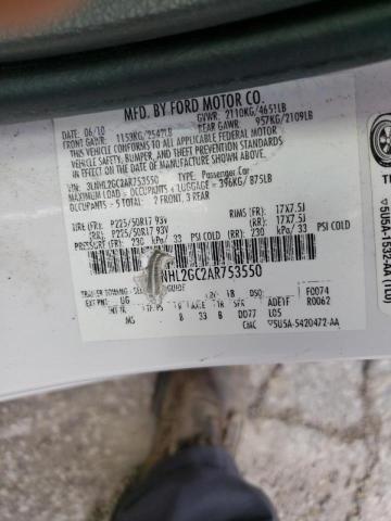 Photo 10 from auction – 2010 LINCOLN MKZ with VIN 3LNHL2GC2AR753550