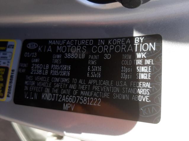 Photo 10 from auction – 2013 KIA SOUL + with VIN KNDJT2A66D7581222