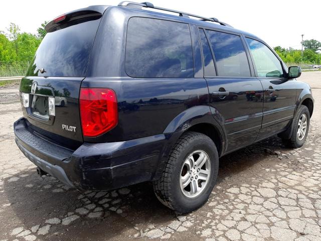 Photo 4 from auction – 2005 HONDA PILOT EXL with VIN 5FNYF185X5B065633