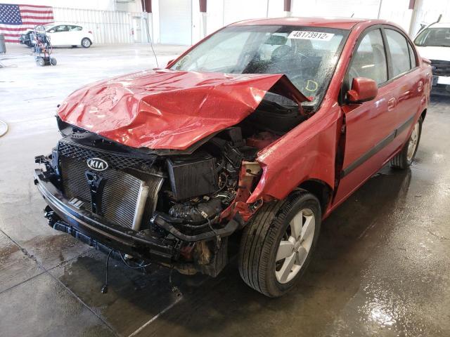 Photo 2 from auction – 2007 KIA RIO BASE with VIN KNADE123876193101