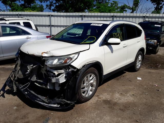 Photo 2 from auction – 2015 HONDA CR-V EXL with VIN 5J6RM4H76FL017987