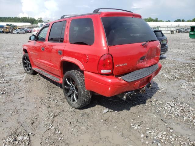 Photo 3 from auction – 2001 DODGE DURANGO with VIN 1B4HS28Z11F610996
