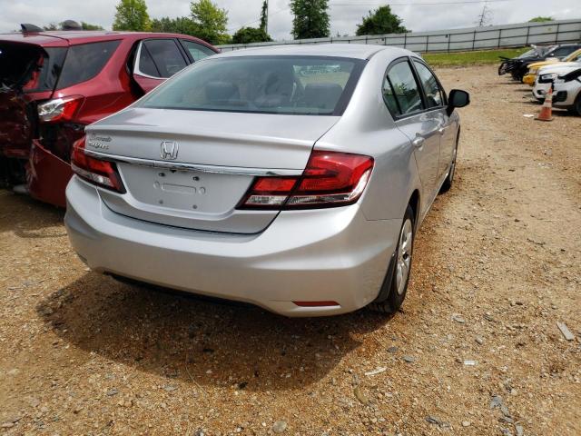 Photo 4 from auction – 2013 HONDA CIVIC LX with VIN 19XFB2F59DE014947