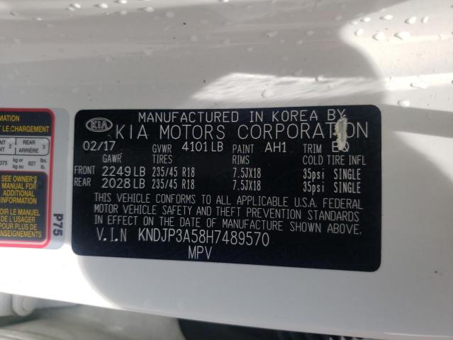 Photo 10 from auction – 2017 KIA SOUL + with VIN KNDJP3A58H7489570