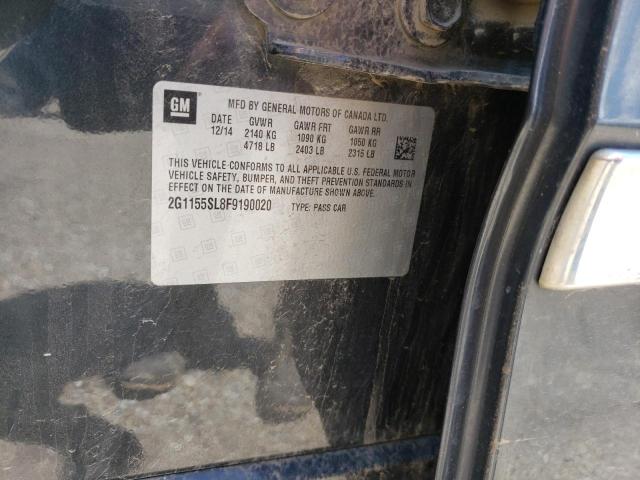 Photo 10 from auction – 2015 CHEVROLET IMPALA LTZ with VIN 2G1155SL8F9190020