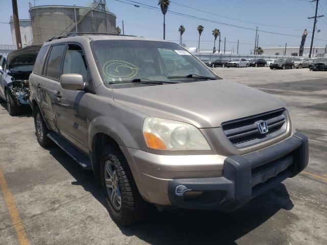Photo 1 from auction – 2003 HONDA PILOT EXL with VIN 2HKYF18523H555756