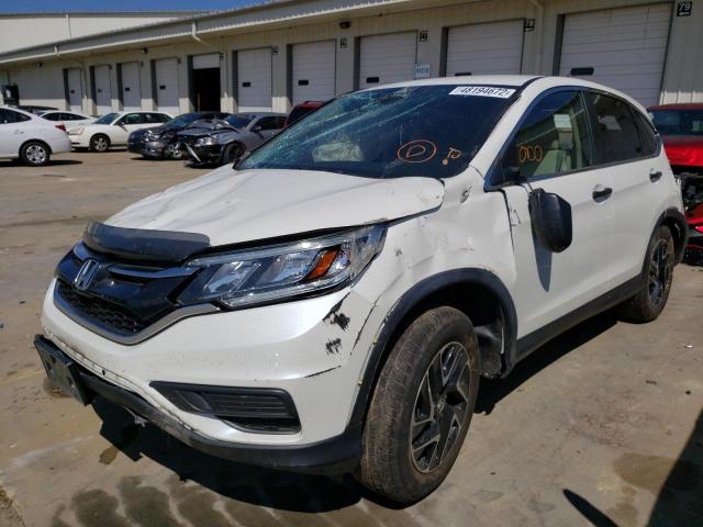 Photo 2 from auction – 2016 HONDA CR-V SE with VIN 5J6RM4H46GL043254