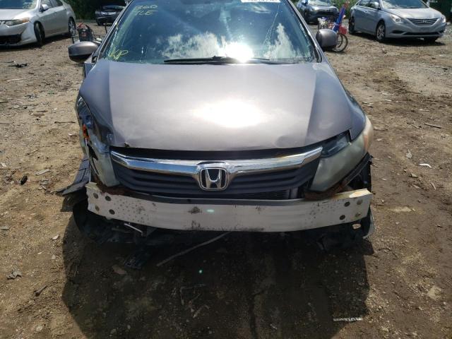 Photo 9 from auction – 2012 HONDA CIVIC EX with VIN 19XFB2F87CE359628