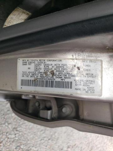 Photo 10 from auction – 2002 TOYOTA 4RUNNER SR with VIN JT3HN86R420366656