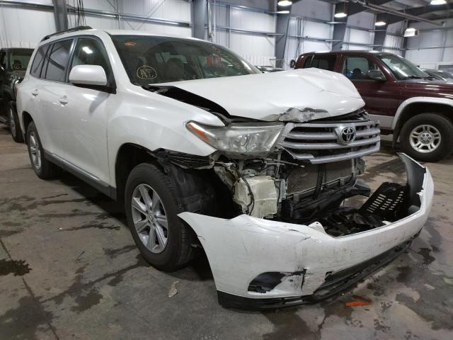TOYOTA HIGHLANDER 2012 with VIN 5TDBK3EH6CS154507 - Photo from auction