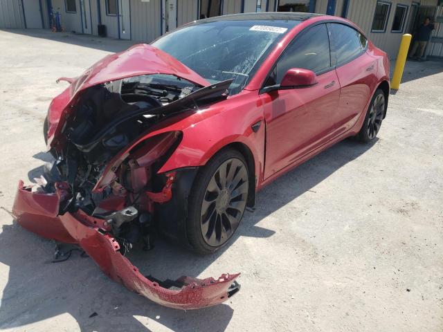 Photo 2 from auction – 2022 TESLA MODEL 3 with VIN 5YJ3E1EC2NF104778