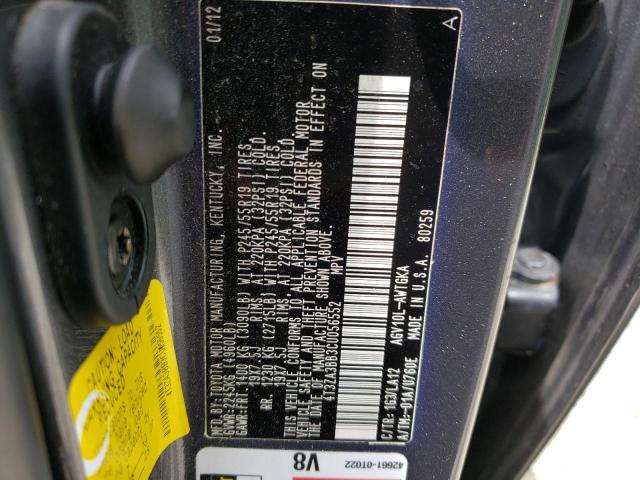 Photo 10 from auction – 2012 TOYOTA VENZA LE with VIN 4T3ZA3BB3CU056552