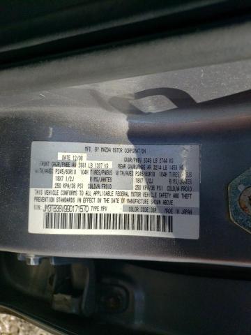 Photo 10 from auction – 2009 MAZDA CX-9 with VIN JM3TB38V990171570