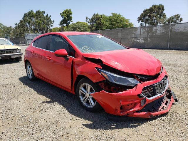 CHEVROLET CRUZE LT 2017 with VIN 3G1BE6SM6HS604971 - Photo from auction